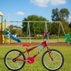 Bicicleta Infantil aro 20 vermelha - VTC BIKES