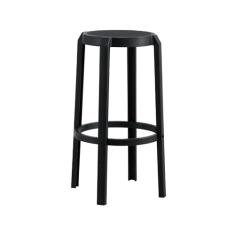 Banqueta para Cozinha 75cm x 40cm Lia Preto