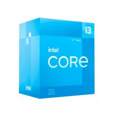 Processador Intel Core I3-12100F 3.3GHZ (Turbo 4.30GHZ) Cache 12mb 4 Nucleos 8 Threads 12ª Ger LGA 1700 BX8071512100F – Intel, Prata