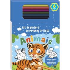 Livro - Livro de Pintura do Pequeno Artista: Animais