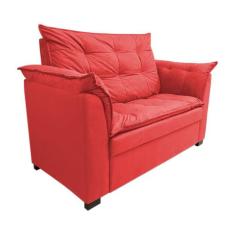 Sofá Namoradeira Dandara Opalla Alice 2 lugares  Decorativa Para Sala 