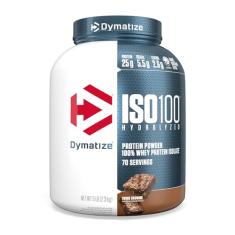 Iso 100 Whey Protein Isolado - 2300g Fudge Brownie, Dymatize