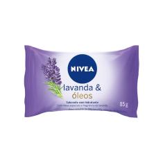 NIVEA Sabonete em Barra Lavanda & Óleos 85g Sabonete Nivea Bath Care Lavanda 90g