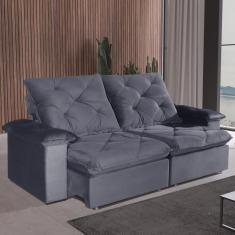 Sofá 3 Lugares 2,30m Retrátil e Reclinável Canyon Bom Pastor