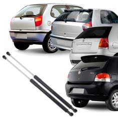 Par Amortecedor Tampa Traseira Porta Mala Mola Gás Fiat Palio 1996 à 2011