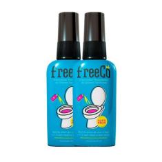 Bloqueador de Odores Sanitários FreeCô Tutti Frutti 60ml  Kit com duas