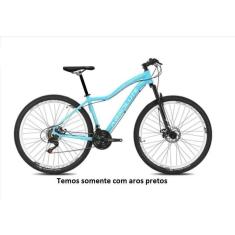 Bicicleta Aro 29 Absolute Hera Feminina Alumínio 27v K7 Freio a Disco Mecânico Suspensão Dianteira-Feminino