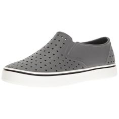 Native Shoes, Miles, sapato adulto, Dublin cinza/branco, 34