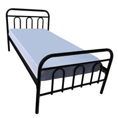 Cama Solteiro Preta Marcheli