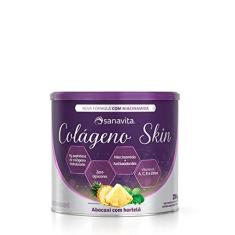 Colágeno Skin - 200G Abacaxi com Hortelã - Sanavita