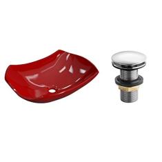 Kit Cuba L42 C/Válvula Click 1 1/2'' (4,0cm) Vermelho