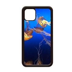 Capa para iPhone 11 Pro Max com imagem da natureza de água-viva do oceano para Apple Mobile Case