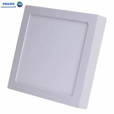 Plafon Led Quadrado Sobrepor 22x22cm 15W 6500K - Philips