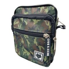 Shoulder Bag Bezzbags Mini Bolsa Tira Colo Necessaire Verde Militar -