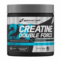 CREATINE DOUBLE FORCE - 300G NATURAL - BODYACTION 