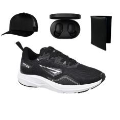 Tenis Masculino Feminino Pulse Academia Caminhada Corrida Leve + Relógio Carteira-Unissex