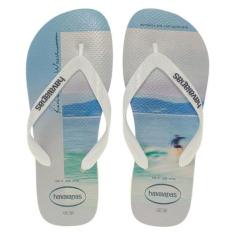 Chinelo Havaianas Hype FC - Branco