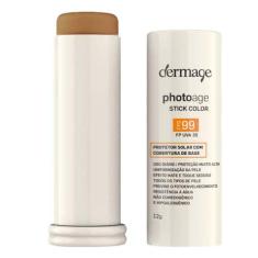Protetor Solar com Cor Dermage  Photoage Stick Color FPS99, Médio Inte