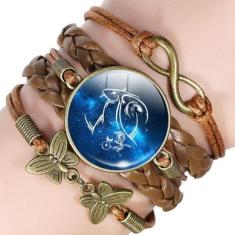Pulseira Personalizada Do Signo De Libra Da Astrologia - RecantoAstral