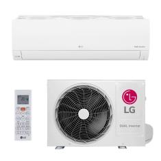 Ar-Condicionado Split Inverter 9000 BTUs LG Dual Voice + ai Só Frio S3-Q09AA31A 220V