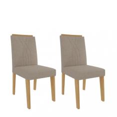 Conjunto 2 Cadeiras Nicole 100  MDF Cimol
