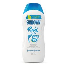 Protetor Solar Sundown Praia e Piscina FPS 30 Loção 200ml
