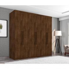 Guarda Roupa Casal Paris Seis Portas Malbec