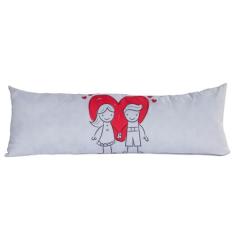 Travesseiro de Corpo Xuxão Cheio 130cm x 45cm Gigante Enchimento Com F