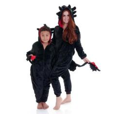 Pijama Fantasia Infantil Dragão Banguela Kigurumi - Fantasy Londres, 1