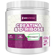 Creatina Creapure com D-Ribose 240g Natural NewNutrition