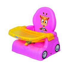 Cadeira Papinha Girafa, Magic Toys, Rosa / Amarelo