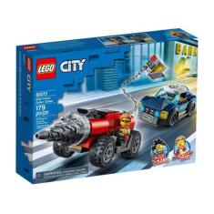 Lego City Perseguição Carro Perfurador 60273 - 179 Peças