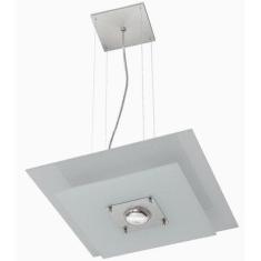 Pendente de Vidro Quadrado 40cm 132 Pantoja & Carmona