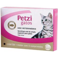 Petzi Gatos - 4 comprimidos - CEVA