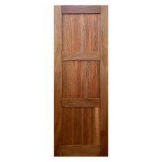 Porta de Madeira Maciça 3 Almofadas Linha Econômica Casmavi de Cedro A