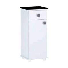 Balcão de Cozinha Multiuso Karol Branco AJL Móveis