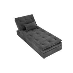 Sofá Chaise Para Clinica Psicanalise - Suede - Sv Decor -   Vania Deco