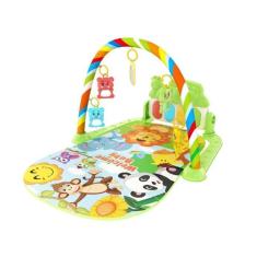 Tapete De Atividades Musical Com Piano Ginásio Infantil Verd