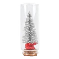 Árvore De Natal Do Tabletop, 1.9x4.7inch Árvores De Natal Em Miniatura Desktop, Pinheiro Artificial Mini Xmas, Tabletop Pequena Árvore De Xmas Para Férias Interior DIY Decoração
