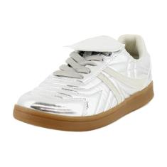 Steve Madden Tênis feminino Madrid, Prata, 35