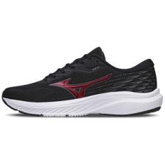 Tênis de Corrida Masculino Mizuno Goya, Preto, 42