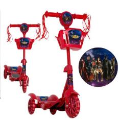 Patinete Infantil Masculino Liga Da Justiça Musical Toys 2U