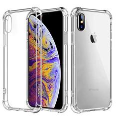 Capinha Silicone Transparente Antichoque Compatível com Iphone XS Max