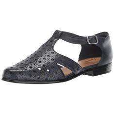 Trotters Leatha, Azul marino, 8.5 Narrow