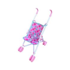 Carrinho para Boneca Passeio Divertido Guarda Chuva DM Toys