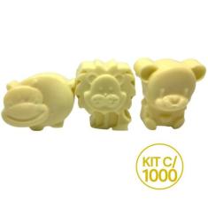 Kit 1000 Mini Sabonete Bichinhos Artesanal 3,5cm Sortidos - D&C, Amare