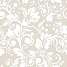 Papel De Parede Adesivo Lavável Flores Fossilizadas 15m - Colaí