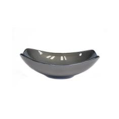 Cuba de vidro oval chanfrada 51cm grafite - Cubas e Gabinetes