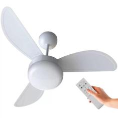 Ventilador de Teto Ventisol Fenix Premium Branco 3 velocidades com Con