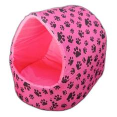 Cama Para Cachorro Iglu Cama Pet Toca Extra Grande - Kiria Textil, Ros